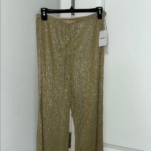 Shimmery Swim Cover Up Pants